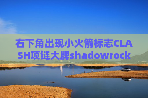 右下角出现小火箭标志CLASH项链大牌shadowrocket连不上网