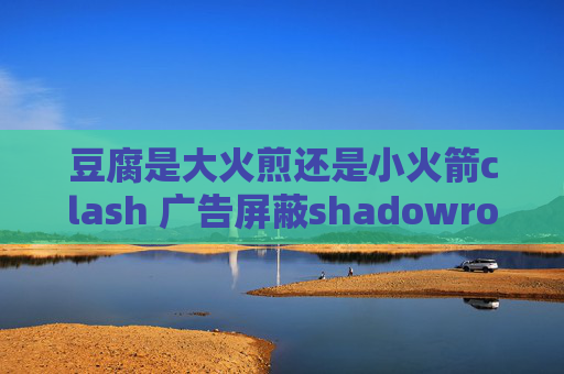 豆腐是大火煎还是小火箭clash 广告屏蔽shadowrocket 连上没网