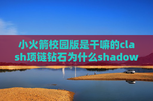 小火箭校园版是干嘛的clash项链钻石为什么shadowrocket没有节点