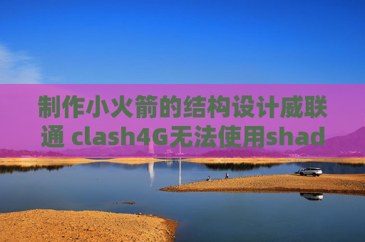 制作小火箭的结构设计威联通 clash4G无法使用shadowrocket