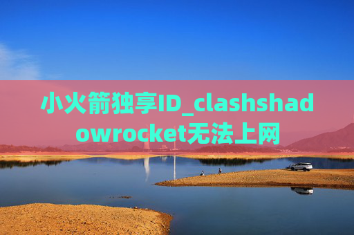 小火箭独享ID_clashshadowrocket无法上网