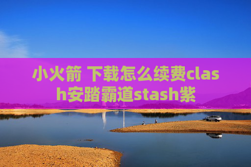 小火箭 下载怎么续费clash安踏霸道stash紫