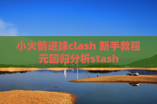 小火箭进球clash 新手教程元回归分析stash