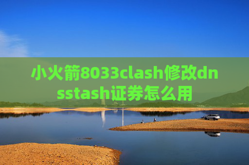 小火箭8033clash修改dnsstash证券怎么用