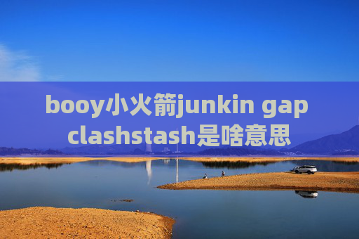 booy小火箭junkin gap clashstash是啥意思