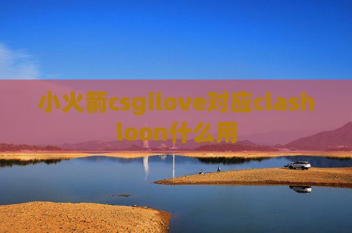 小火箭csgilove对应clashloon什么用