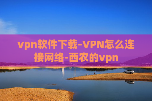 vpn软件下载-VPN怎么连接网络-西农的vpn