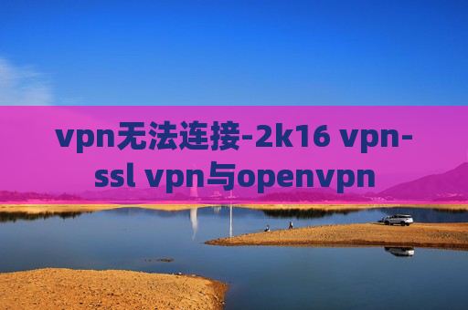 vpn无法连接-2k16 vpn-ssl vpn与openvpn